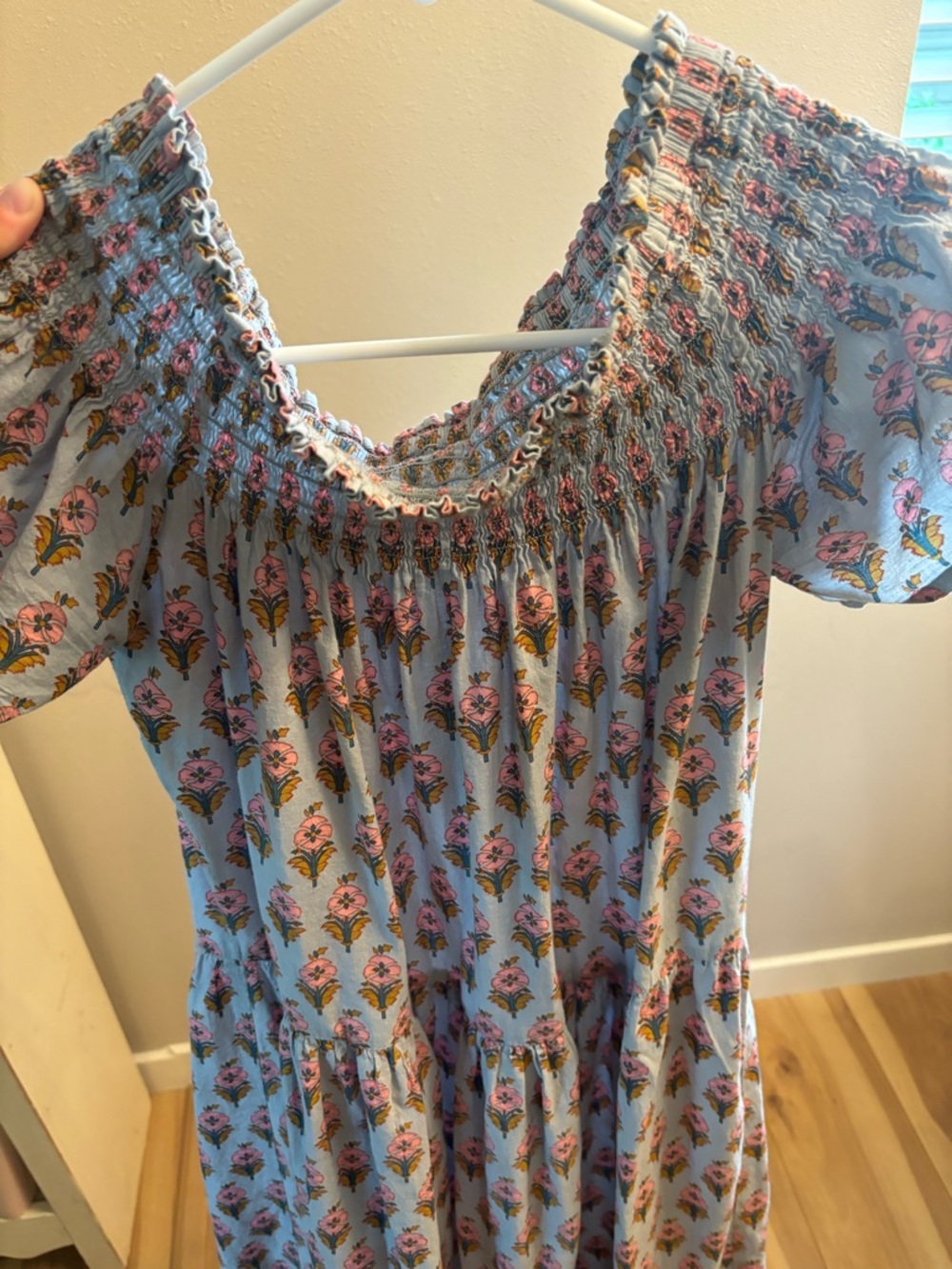 Block print maxi dress - Picture 3 of 3